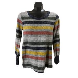 Vanilla Bay Striped Sweater – Size Small